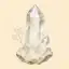 Clear Quartz crystal illustration