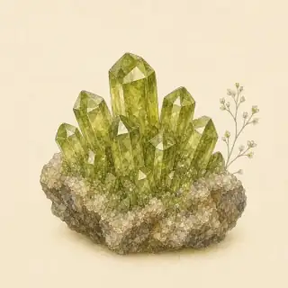 Peridot, the modern Leo birthstone