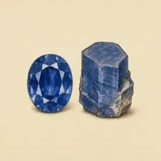 Blue Sapphire, the modern Virgo birthstone